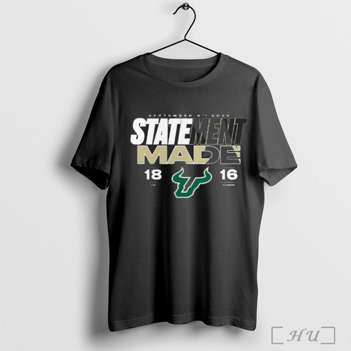South Florida Bulls Vs Florida Gators 2025 Score T Shirt