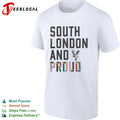 South London and Proud Crystal Palace FC Soccer Eagle shirt