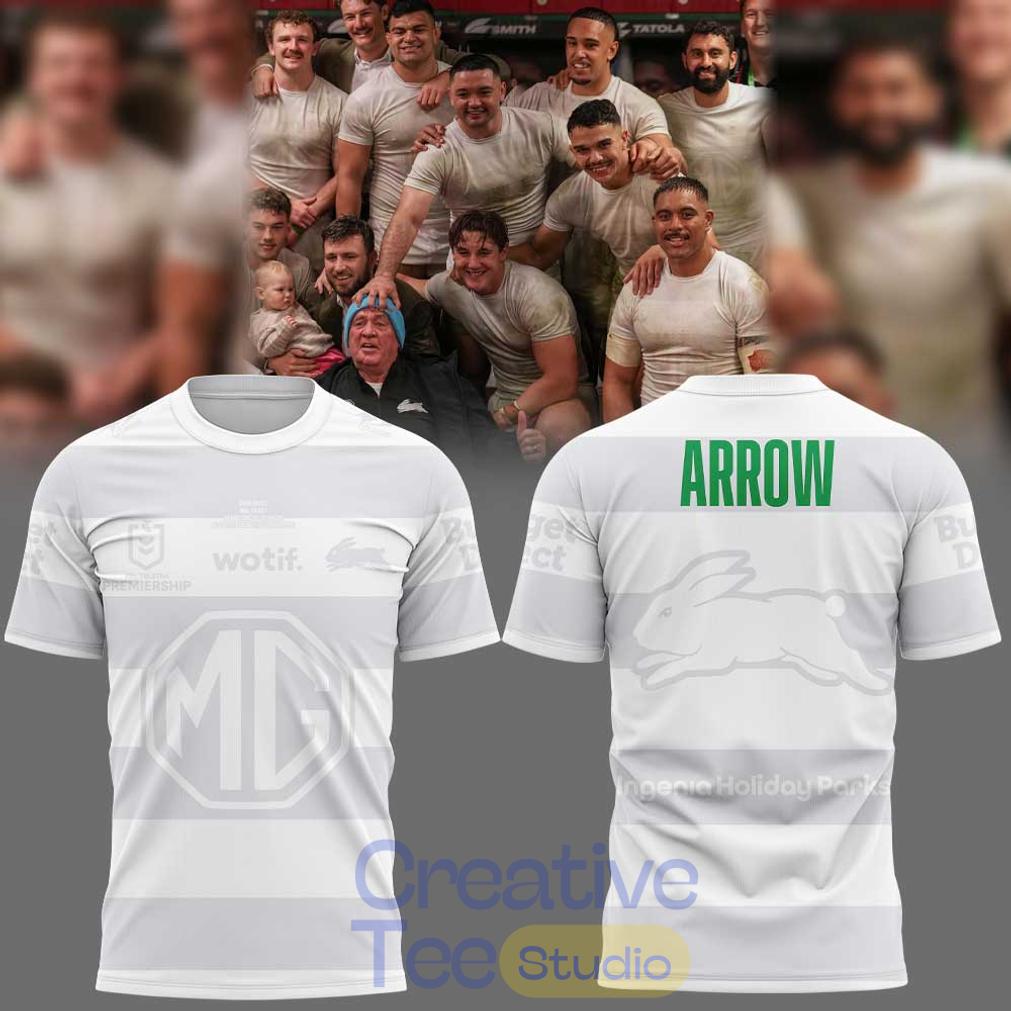 South Sydney Rabbitohs Arrow White 2026 T-Shirt