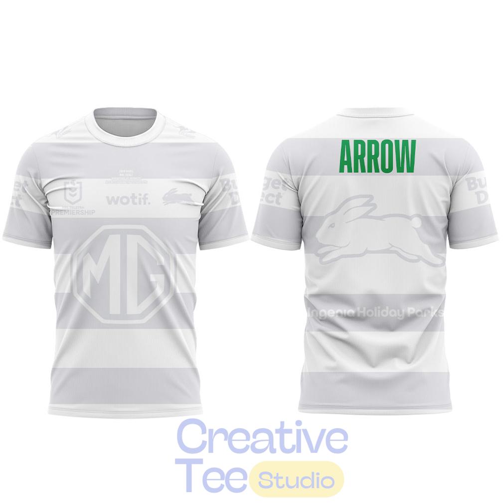 South Sydney Rabbitohs Arrow White 2026 T-Shirt