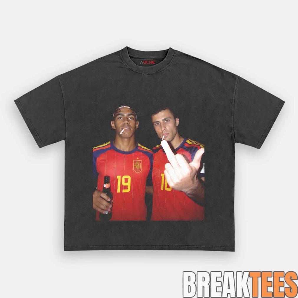 Spain Football Beer Cigarettes & Chaos T-Shirt
