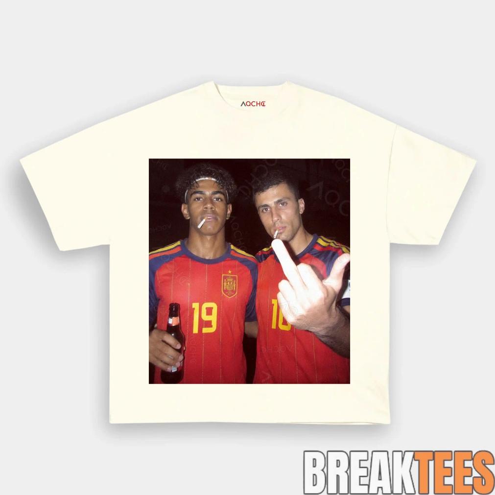 Spain Football Beer Cigarettes & Chaos T-Shirt