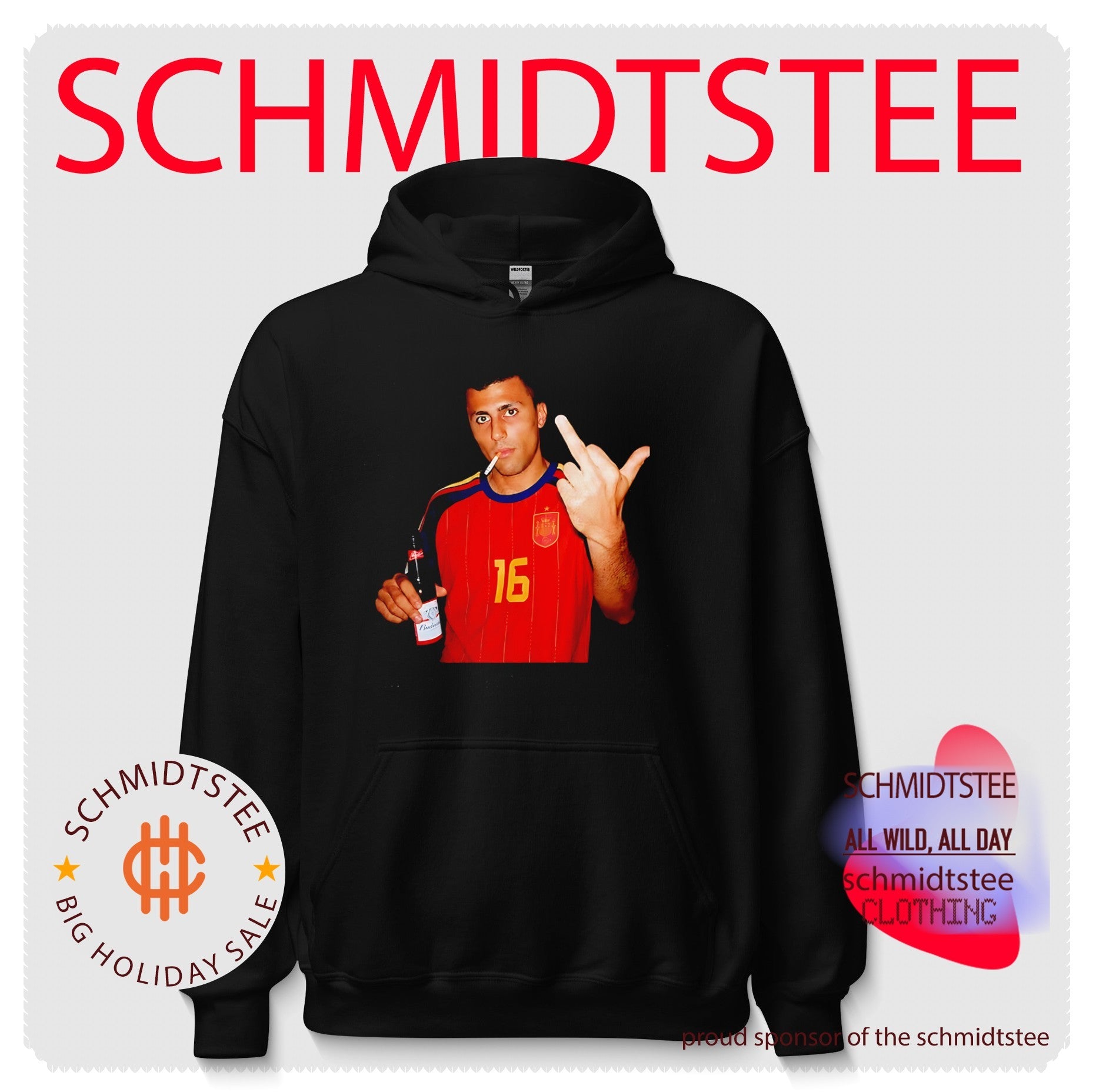 Spain Football Rodri middle finger shirt