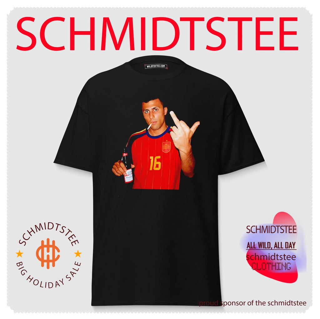 Spain Football Rodri middle finger shirt