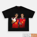 Spain Football Rodri x Lamal Drunk Middle Finger T-Shirt