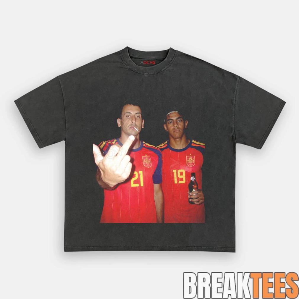 Spain Smoke Beer Football Culture Tee