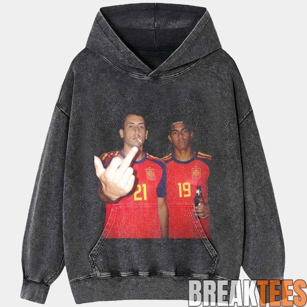 Spain Smoke Beer Football Culture Tee