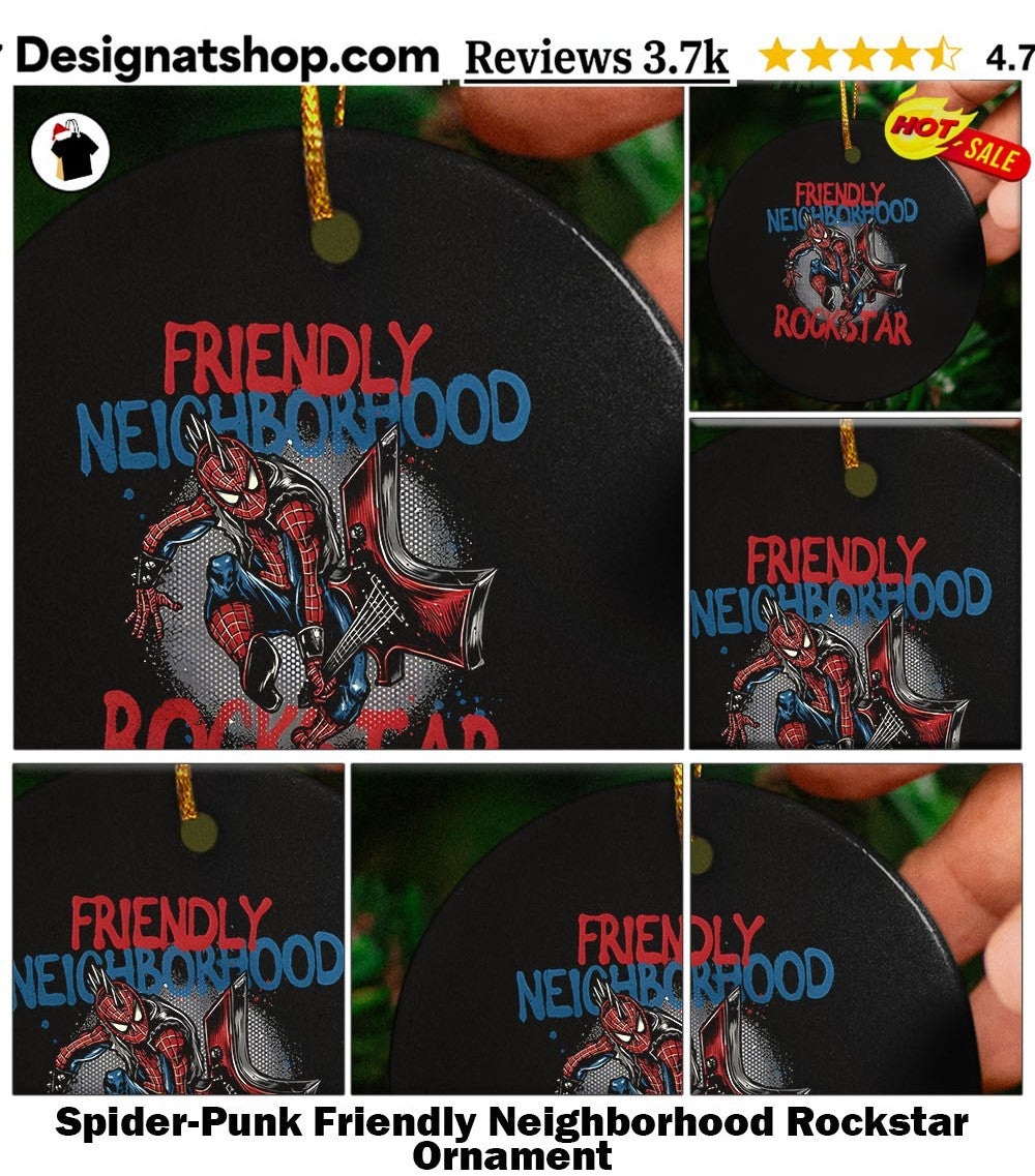 Spider-Punk Friendly Neighborhood Rockstar shirt