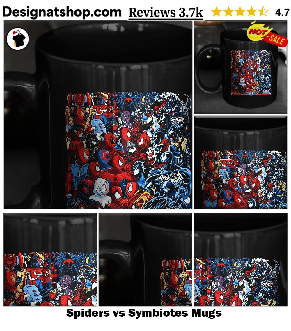 Spiders vs Symbiotes shirt