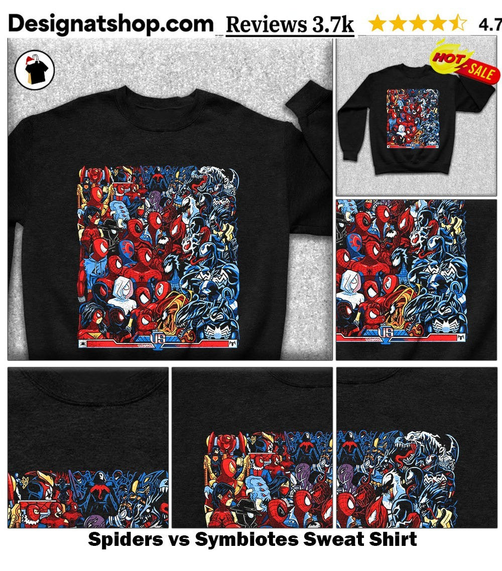 Spiders vs Symbiotes shirt