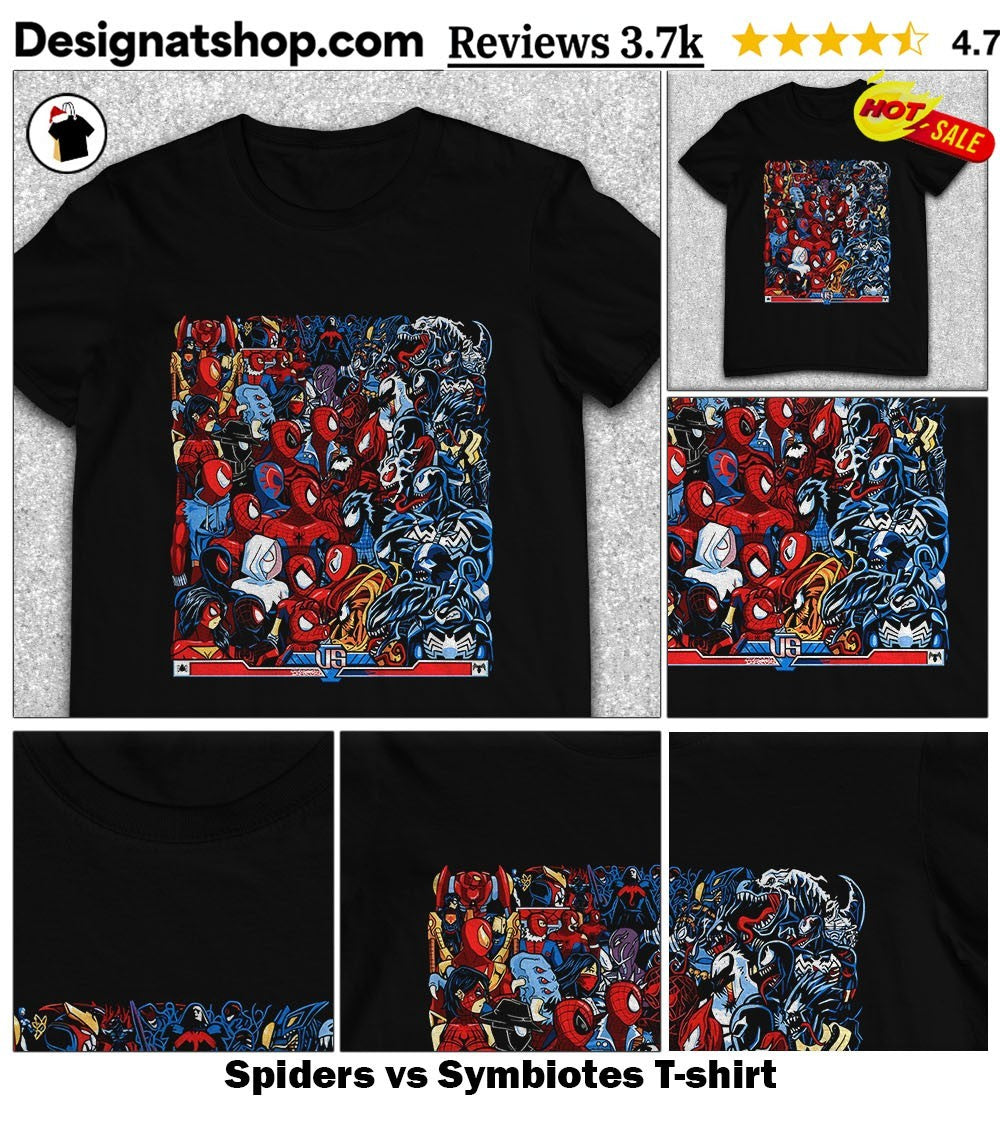Spiders vs Symbiotes shirt