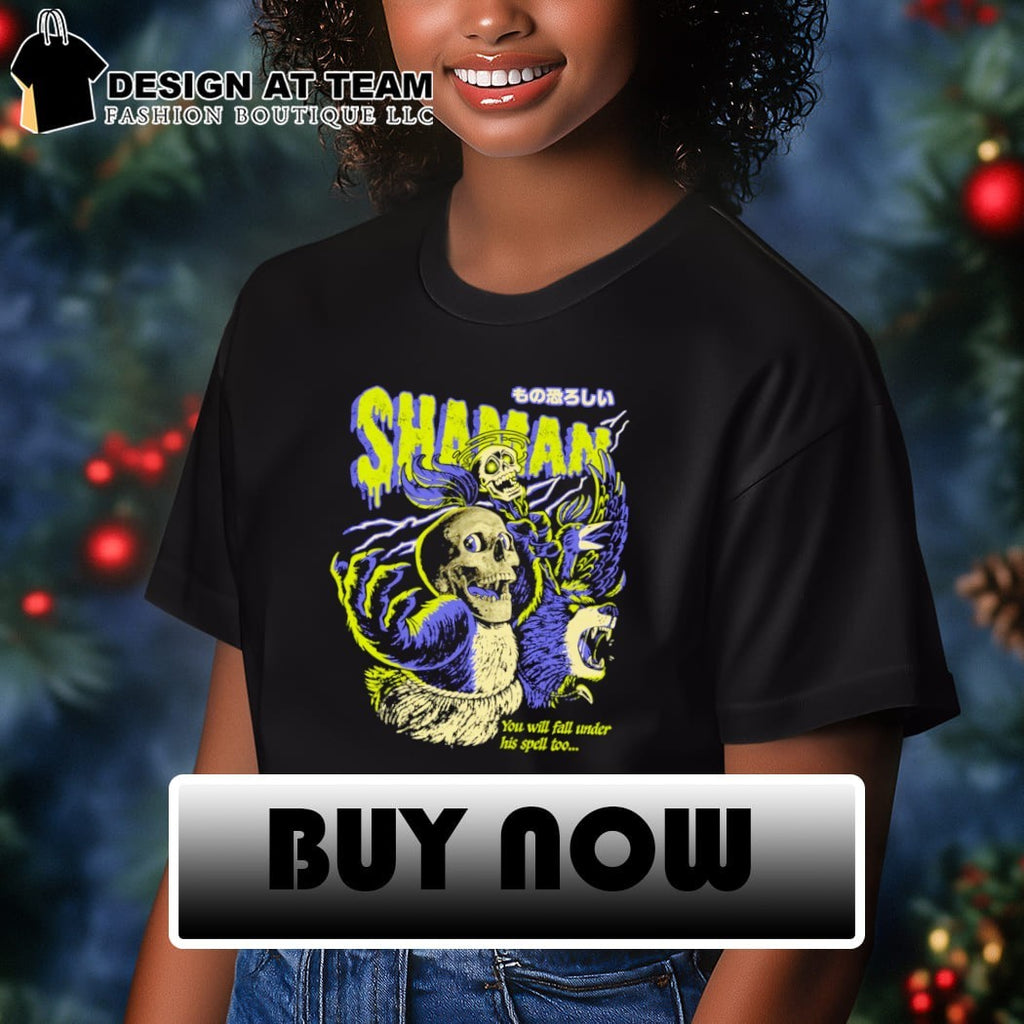 Spooky Shaman You will fall under his spell too shirt
