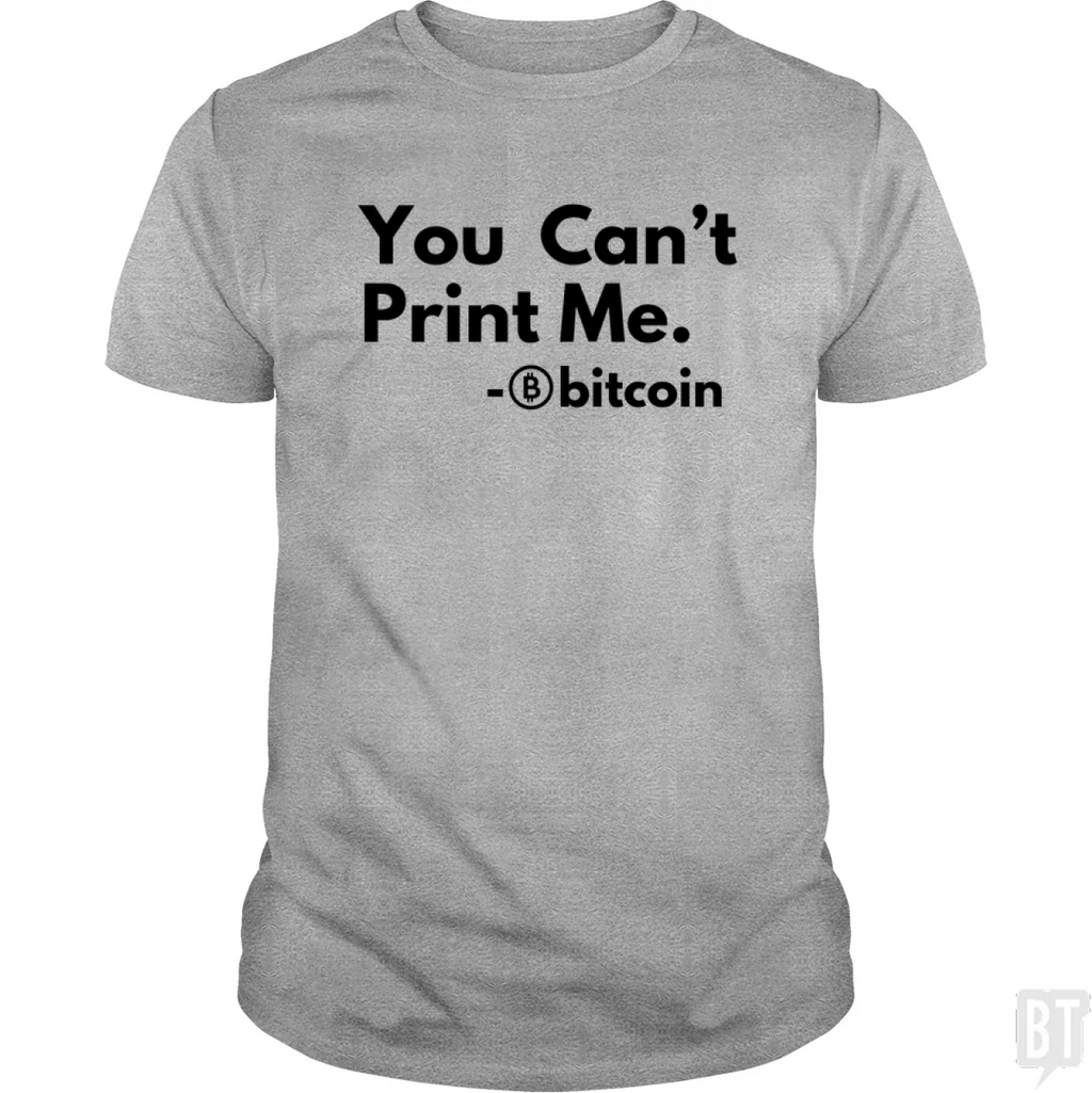 You Can’t Print Me
