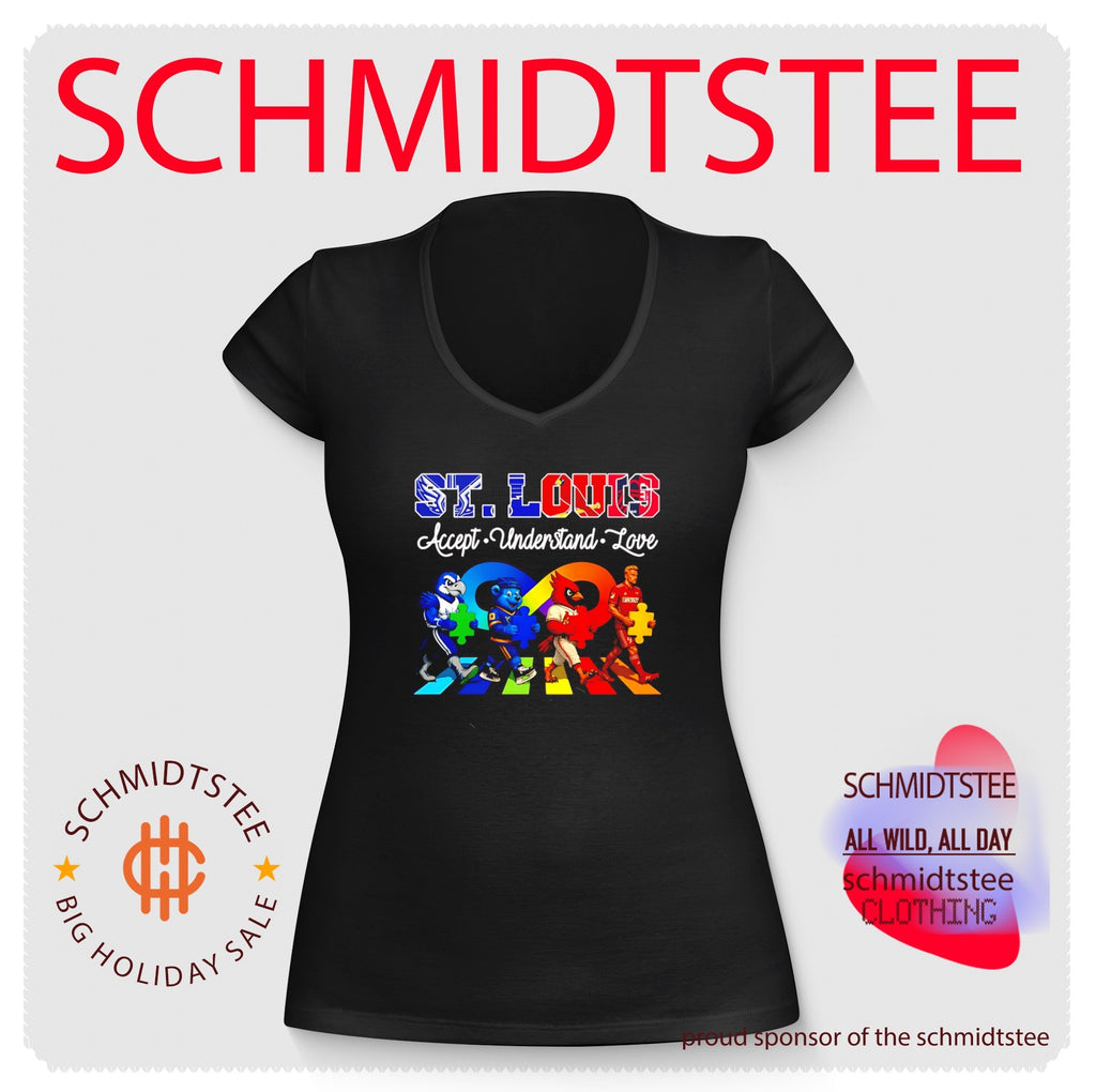 St Louis Accept Understand Love Autism Awareness shirt