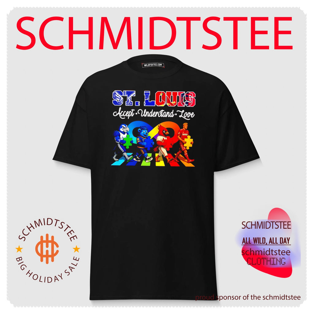 St Louis Accept Understand Love Autism Awareness shirt