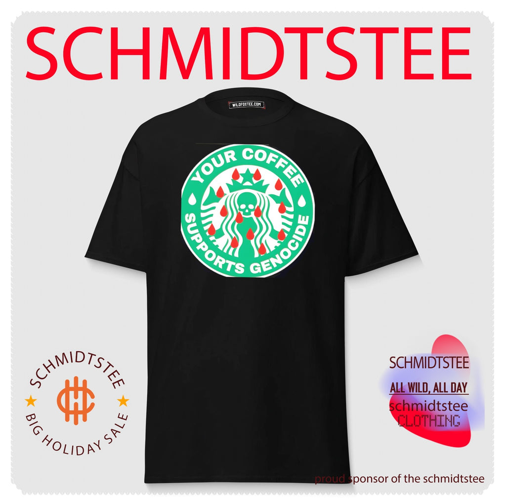 Starbucks your coffee genocide supports shirt