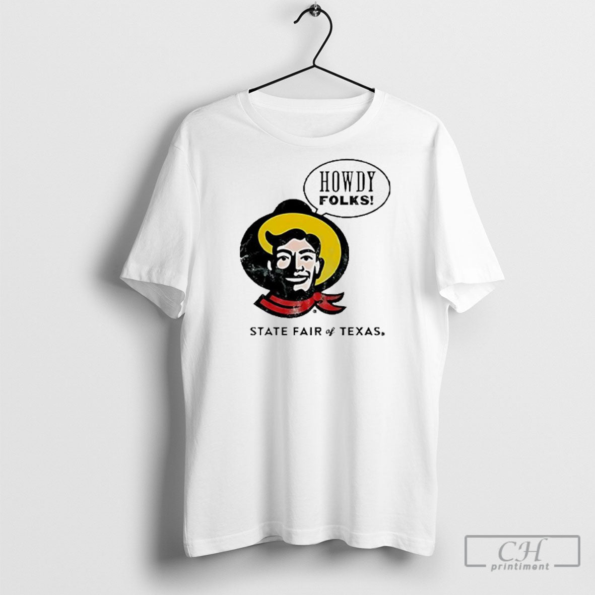 State Fair Of Texas Howdy Folks Cowboy Shirt Tee