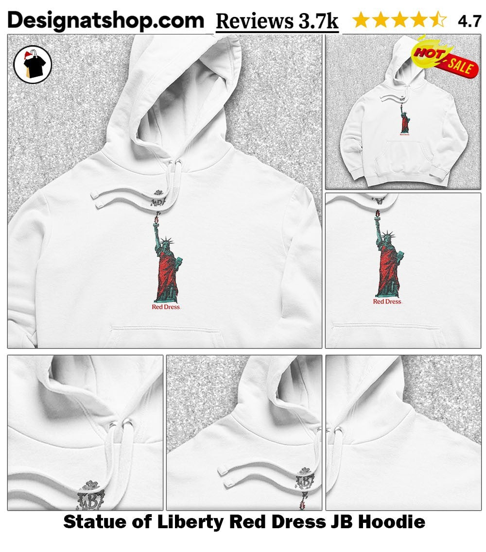 Statue of Liberty Red Dress JB shirt