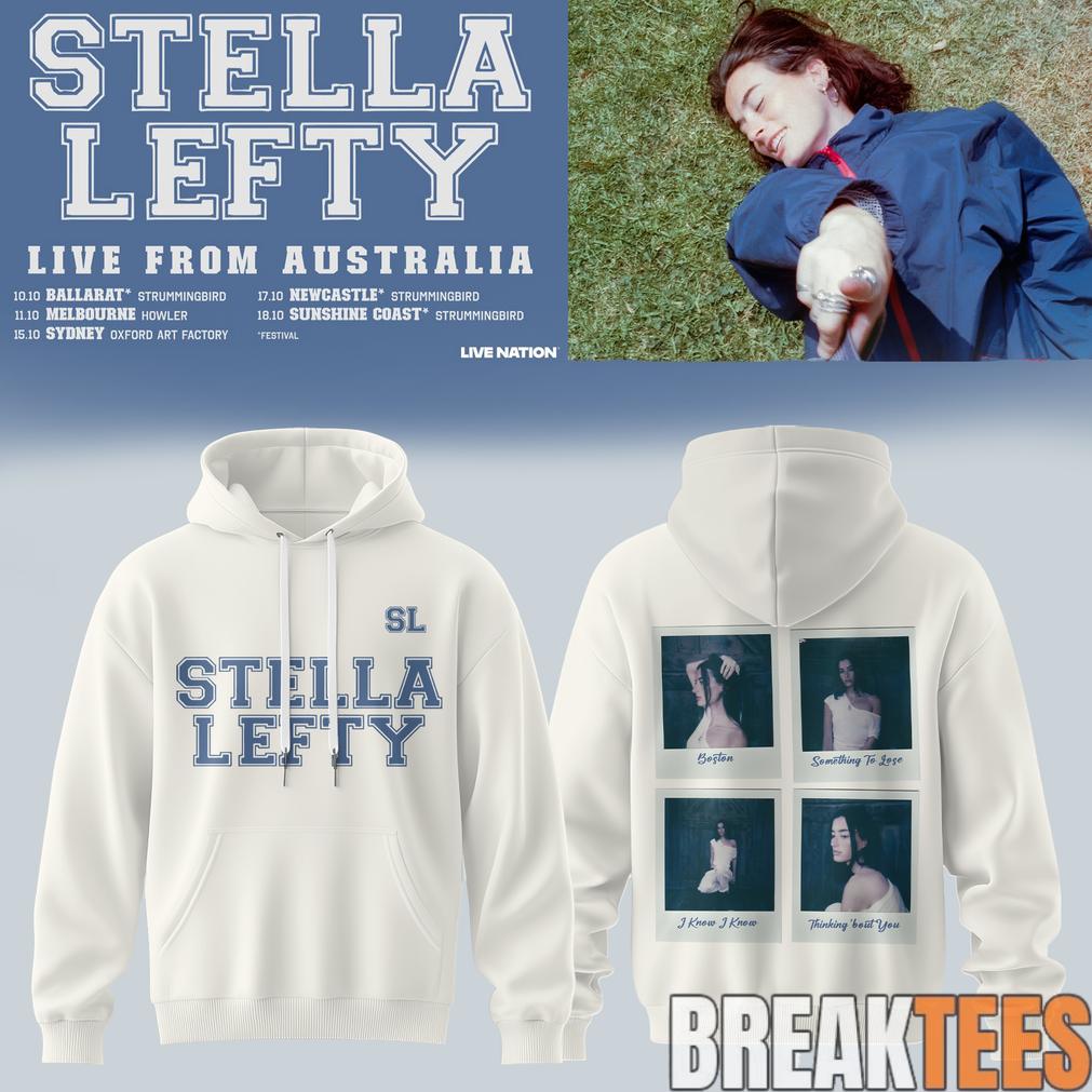 Stella Lefty Live From Australia Tour 2026 Hoodie Edition