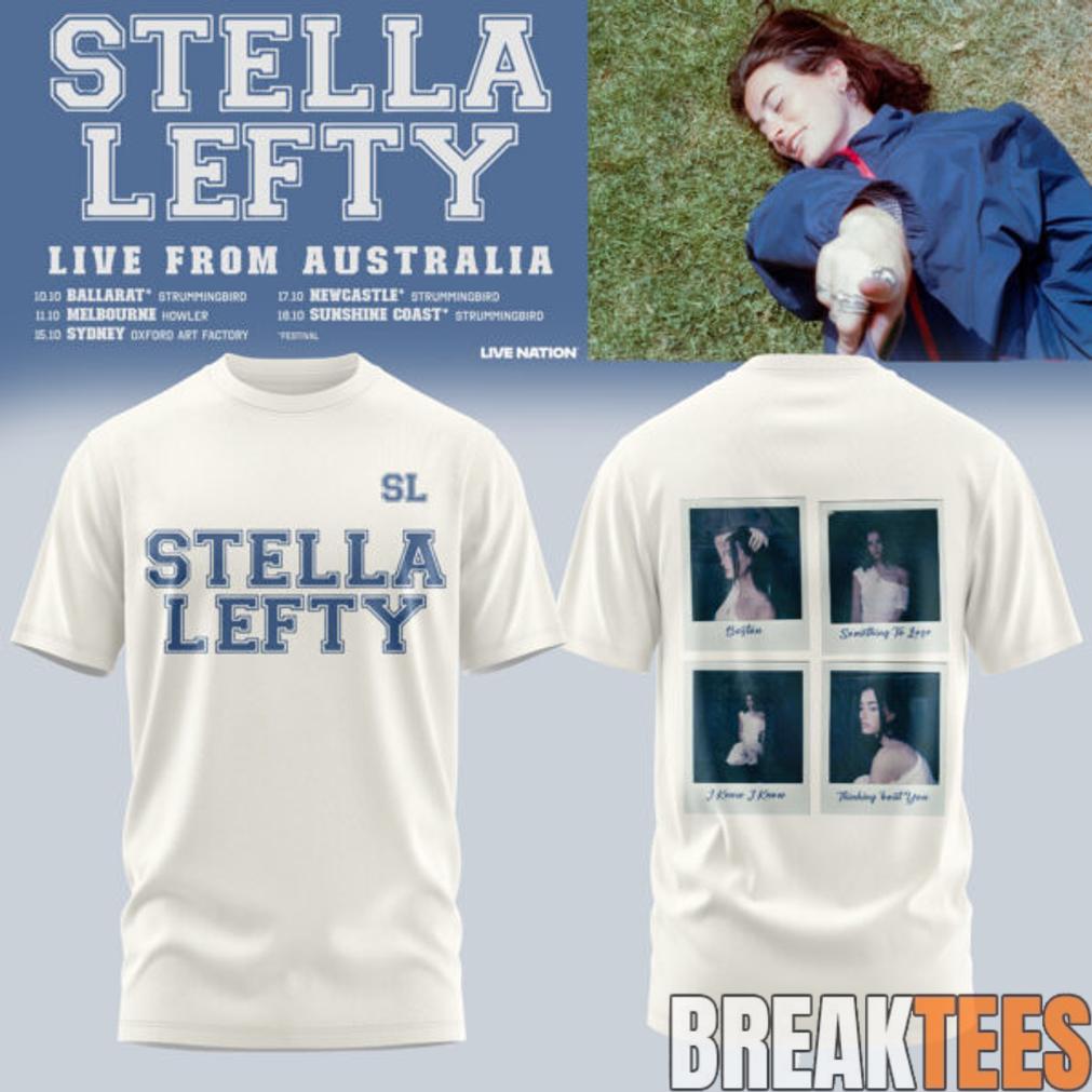 Stella Lefty Live From Australia Tour 2026 Tee Edition