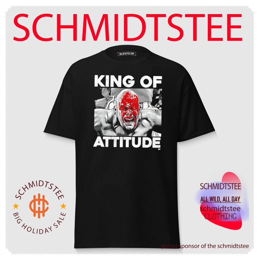 Steve Austin king of attitude illustration shirt