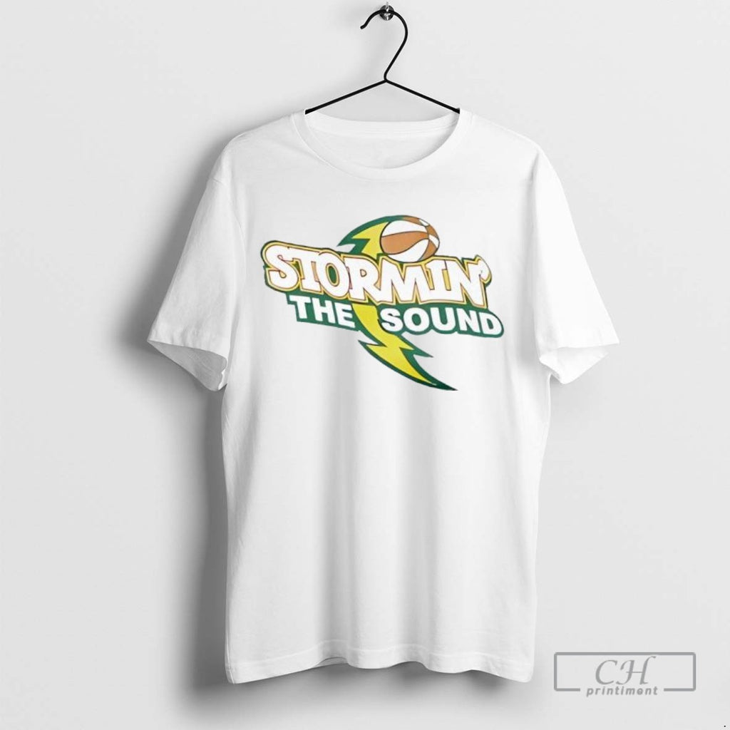 Storming The Sound With Salmon Logo Ladies