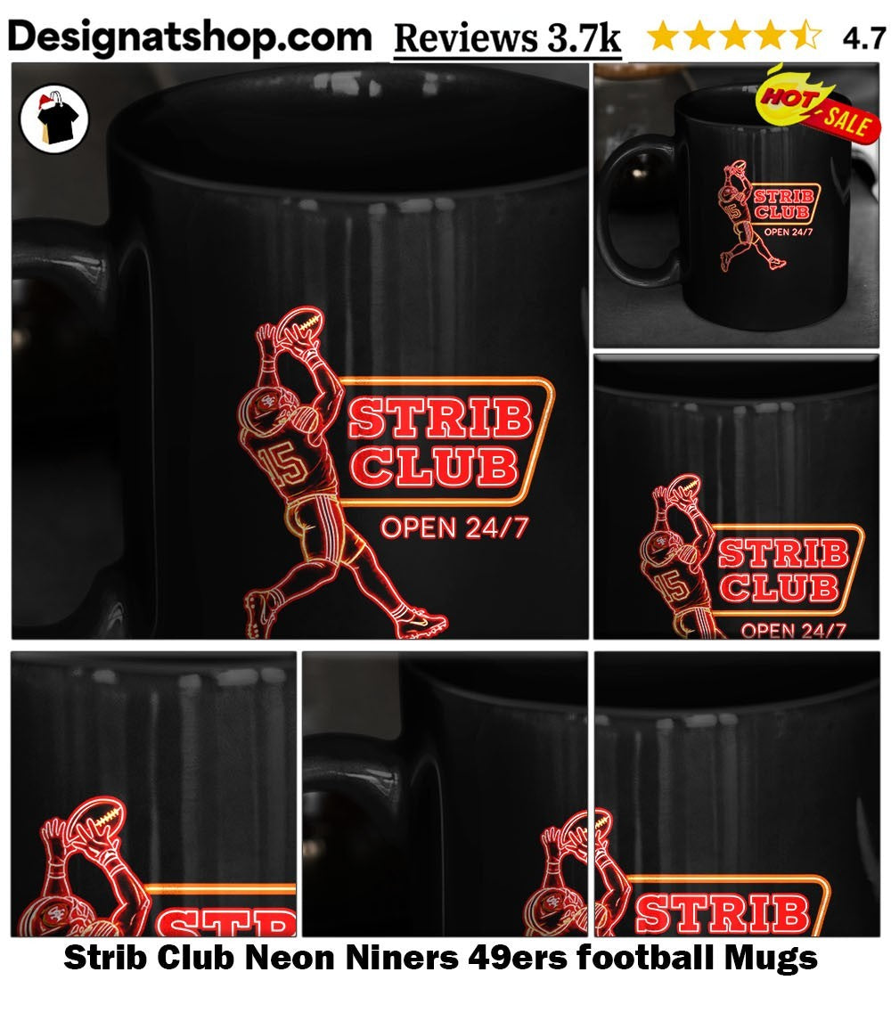 Strib Club Neon Niners 49ers football shirt