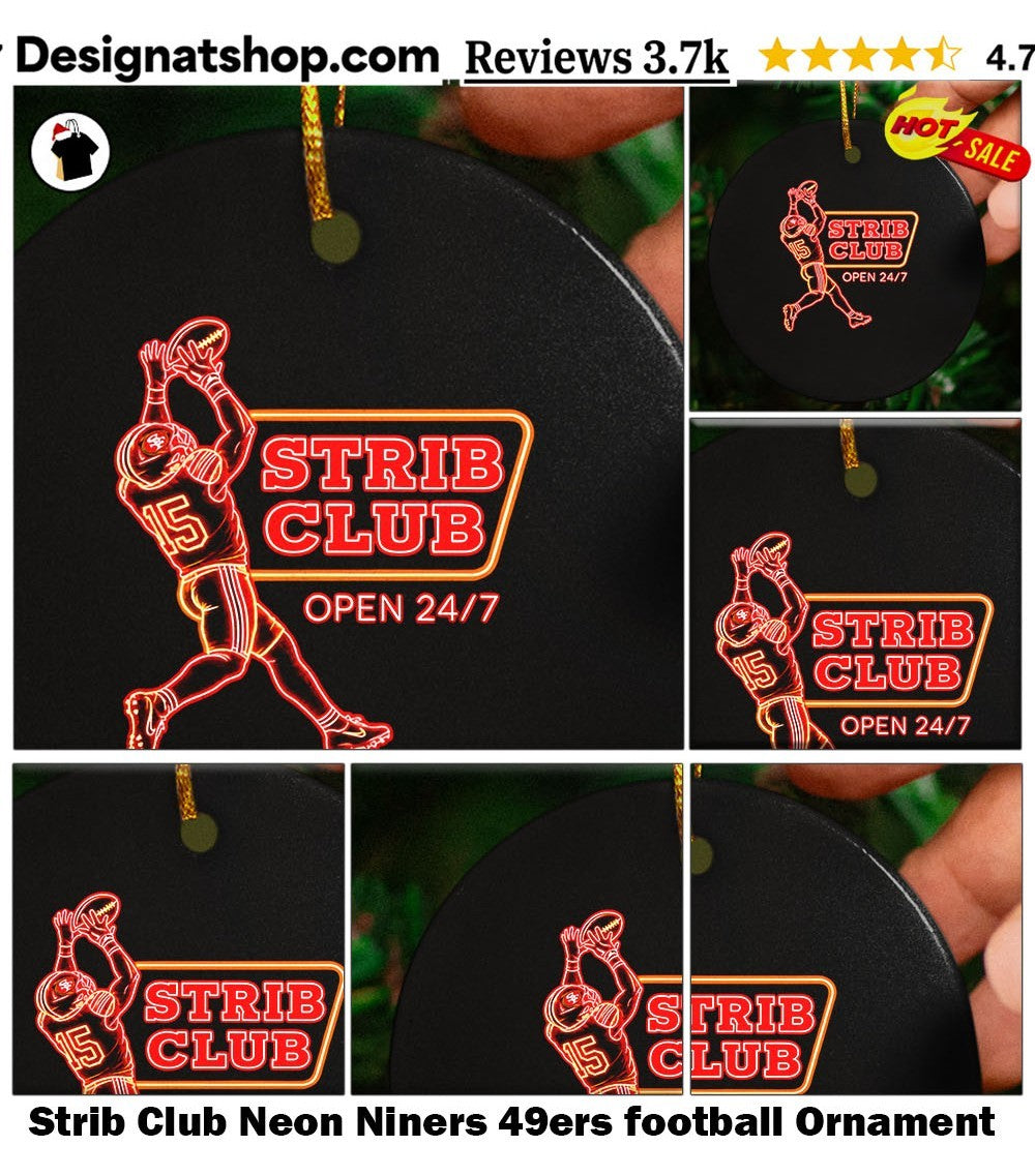 Strib Club Neon Niners 49ers football shirt