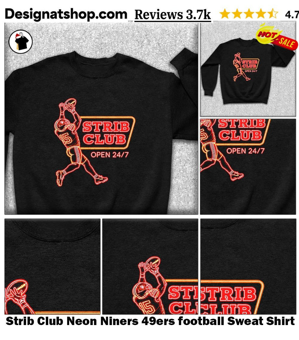 Strib Club Neon Niners 49ers football shirt