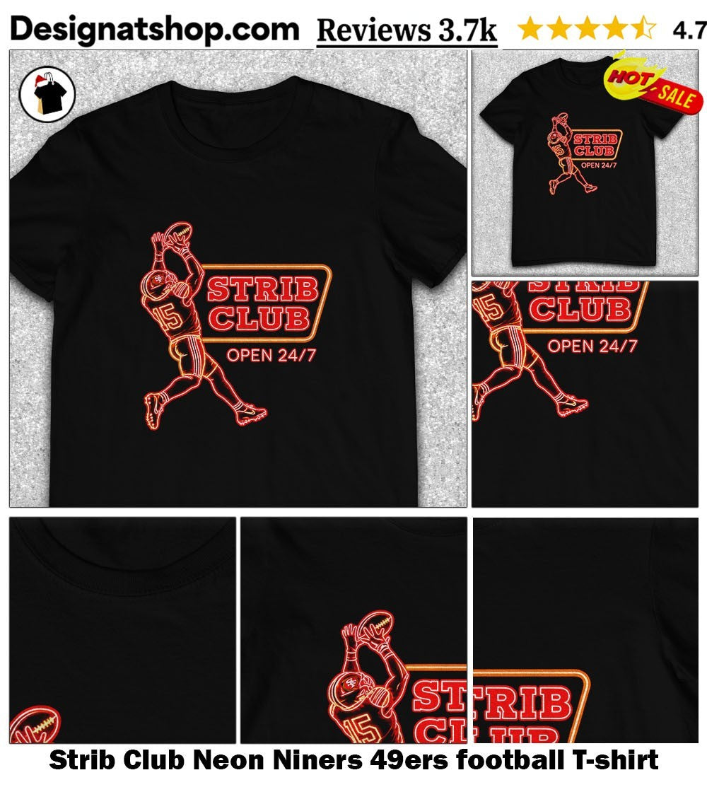 Strib Club Neon Niners 49ers football shirt