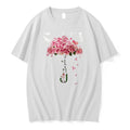 Strong Girl Flower Never Give Up Breast Cancer Tshirts Sweater