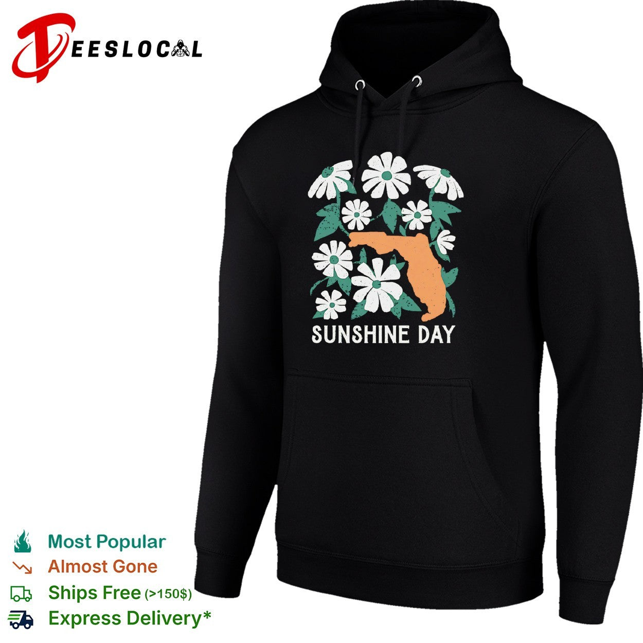 Sunshine day Florida daisies FloGrown shirt