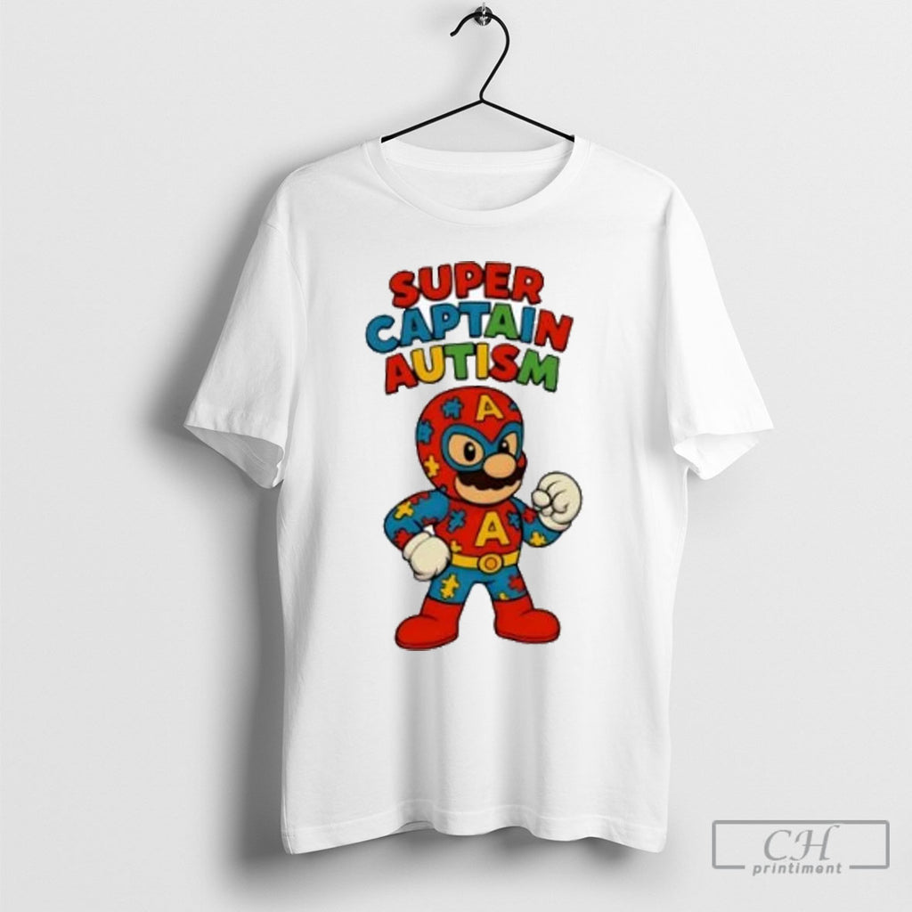 Super Captain Autism Shirt Sweater