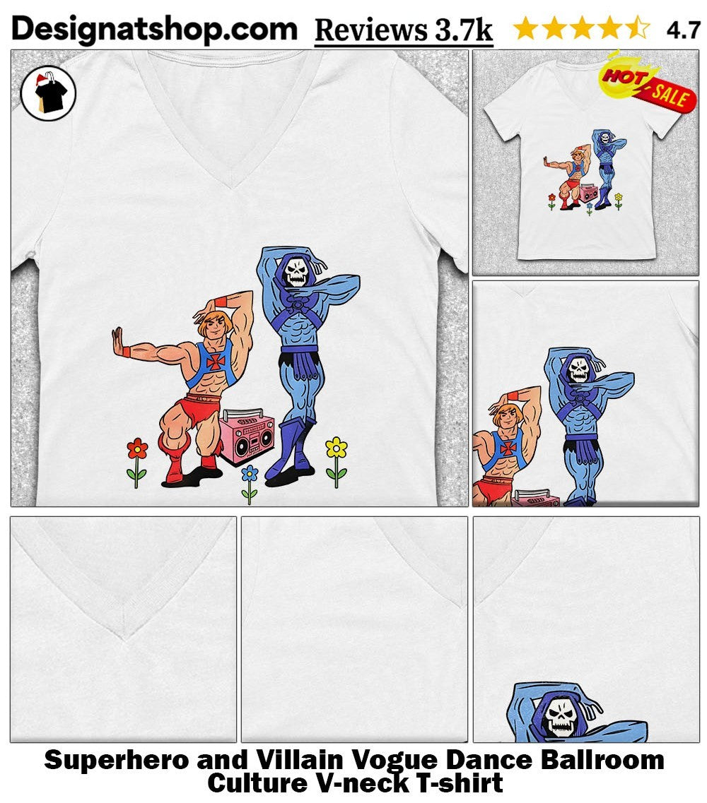 Superhero and Villain Vogue Dance Ballroom Culture shirt