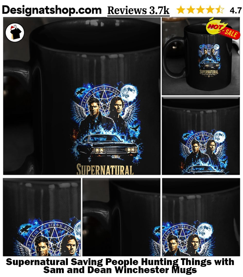 Supernatural Saving People Hunting Things with Sam and Dean Winchester shirt