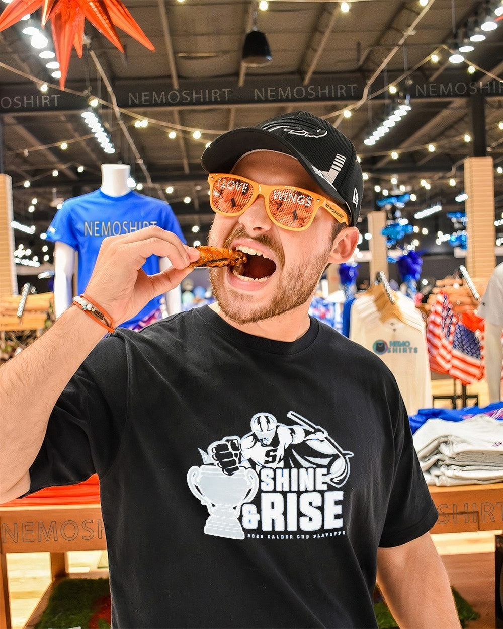 Syracuse Crunch shine and rise 2026 Calder Cup Playoffs shirt