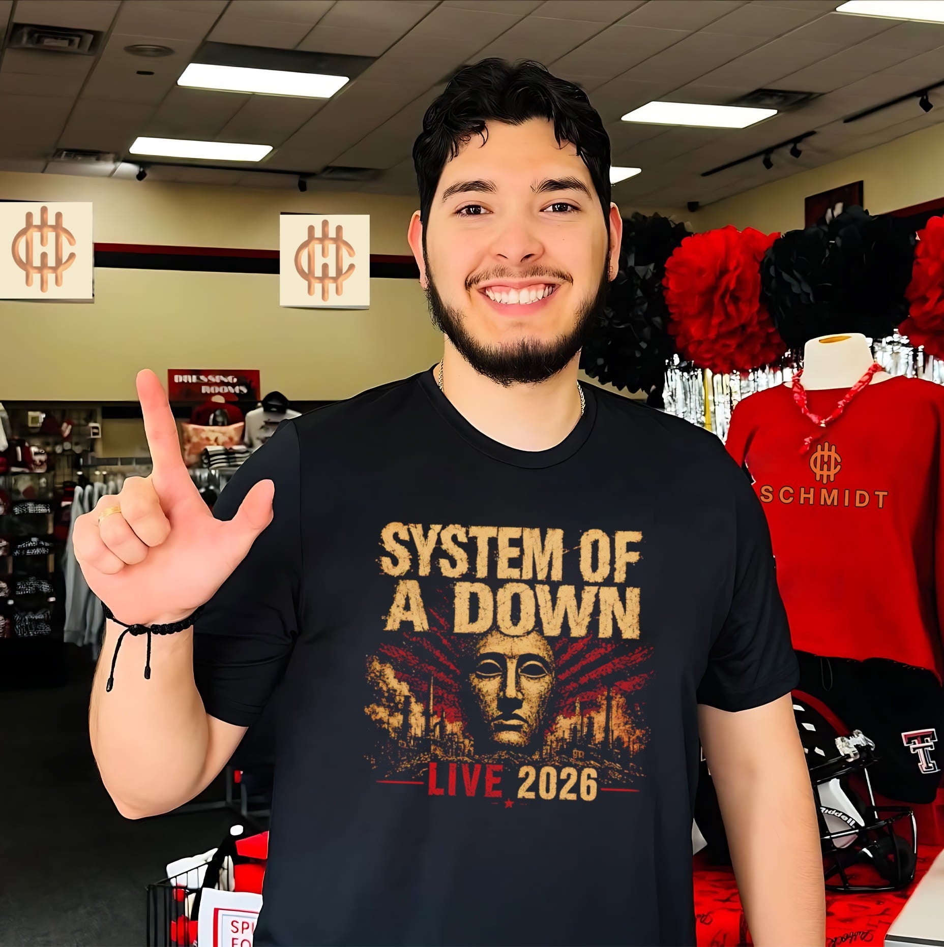 System of a Down Live 2026 SOAD Heavy Metal shirt