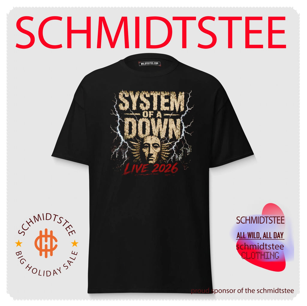 System of a Down Live 2026 Tour SOAD Heavy Metal shirt