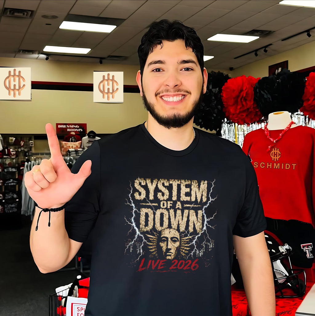 System of a Down Live 2026 Tour SOAD Heavy Metal shirt