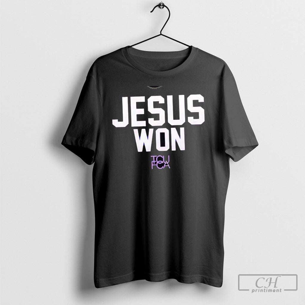 Tcu Horned Frogs Football Jesus Won 2025