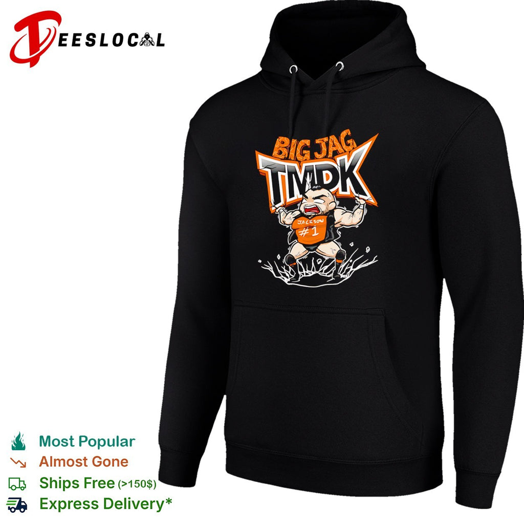 TMDK Big Jag Jackson 1 wrestling cartoon shirt