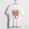 Tampa Bay Buccaneers 50th Season Logo T Shirt