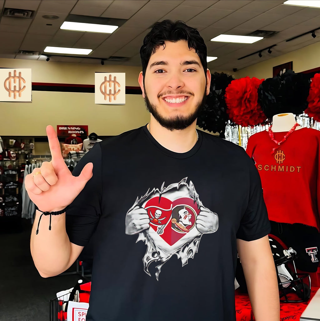 Tampa Bay Buccaneers and Florida State Seminoles It Is in My Heart shirt