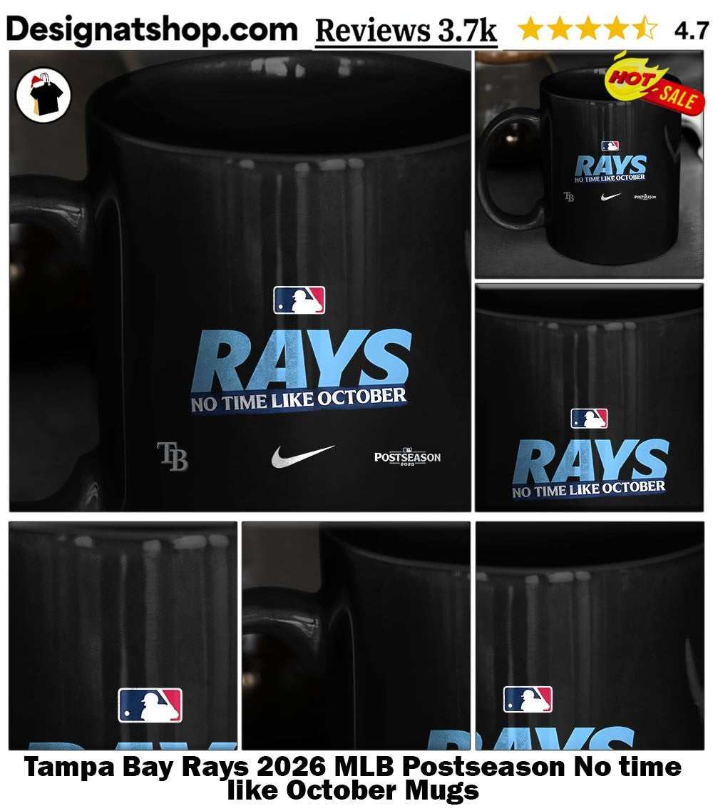 Tampa Bay Rays 2026 MLB Postseason No time like October shirt