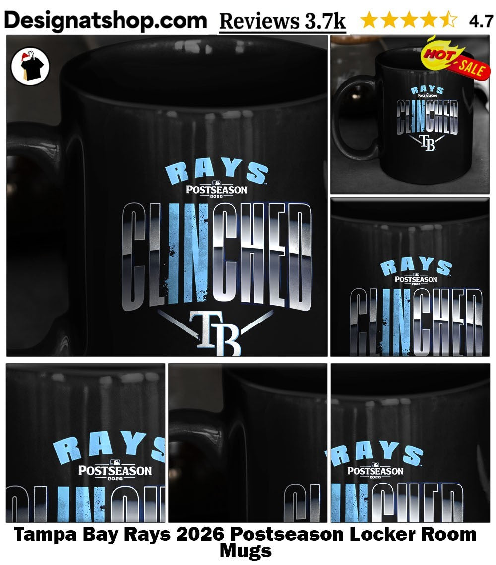 Tampa Bay Rays 2026 Postseason Locker Room shirt