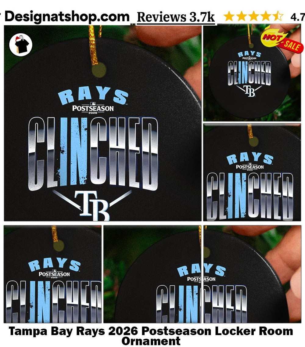 Tampa Bay Rays 2026 Postseason Locker Room shirt