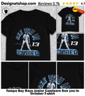 Tampa Bay Rays Junior Caminero See you in October shirt