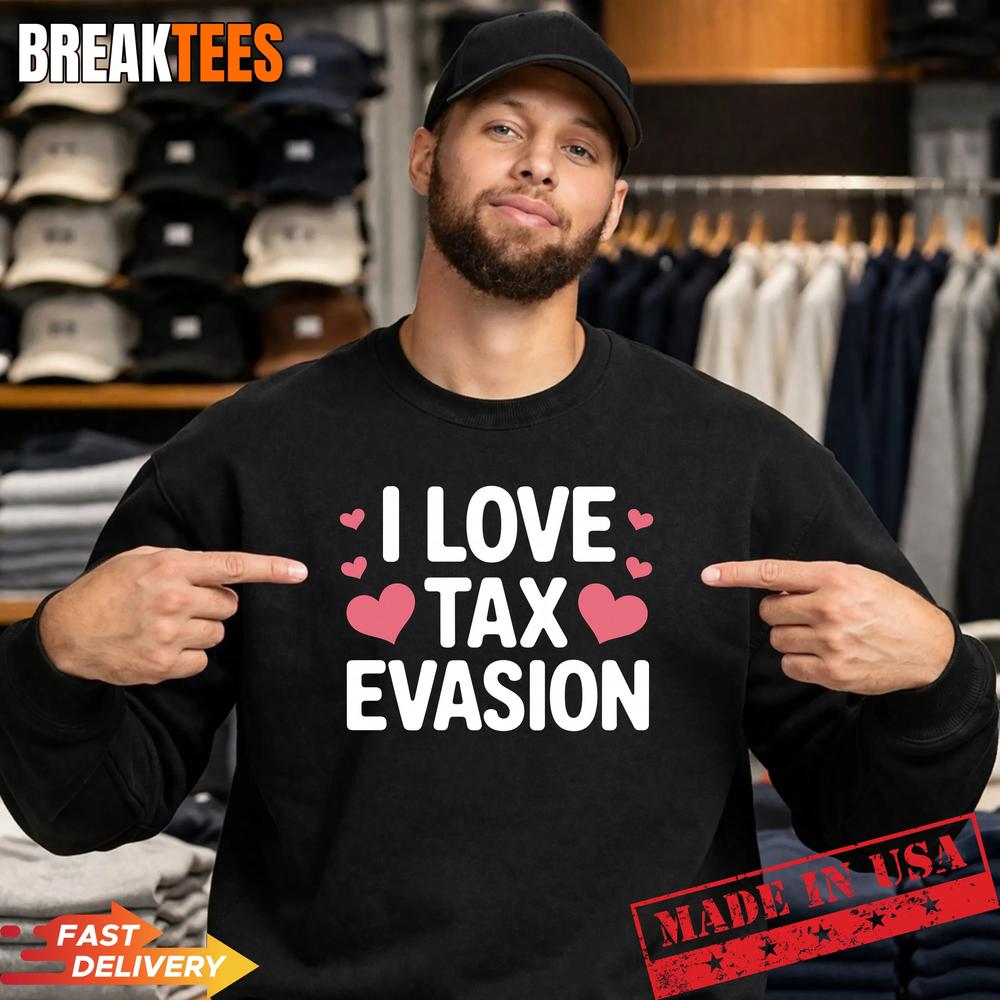 Tax Fraud Art for Men Women Kids Evade Tax Fraud Tax Evasion Performance T-Shirt
