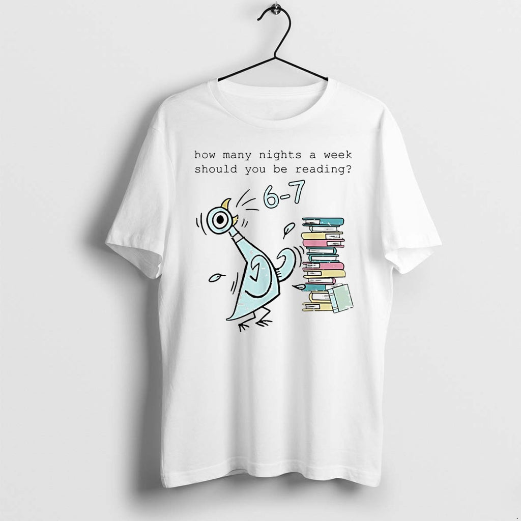 Teacher 67 How Many Nights A Week Should You Be Reading Tshirts Sweater