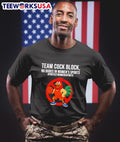 Team Cock Block No Dudes In Women’s Sports Shirt